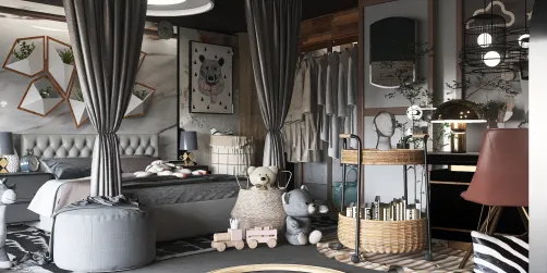 Lux Kid/Teen Master Bedroom 