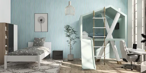 The favorite child's room!! 