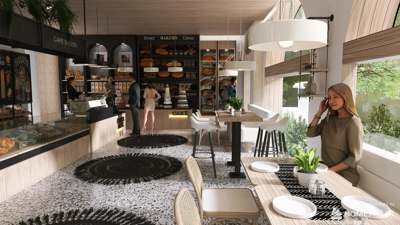 #BakeryContest - Patisserie 3d design renderings