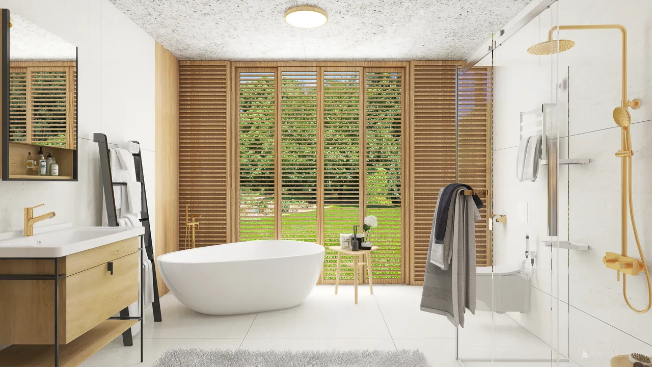 StyleOther Traditional Asian TropicalTheme Harmony ColorScemeOther Beige 3d design renderings