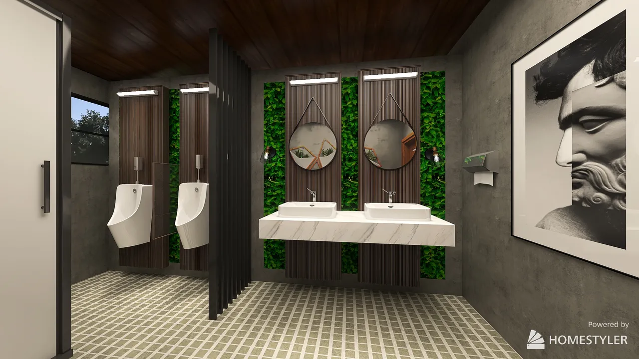 Modern Balcony 3d design renderings