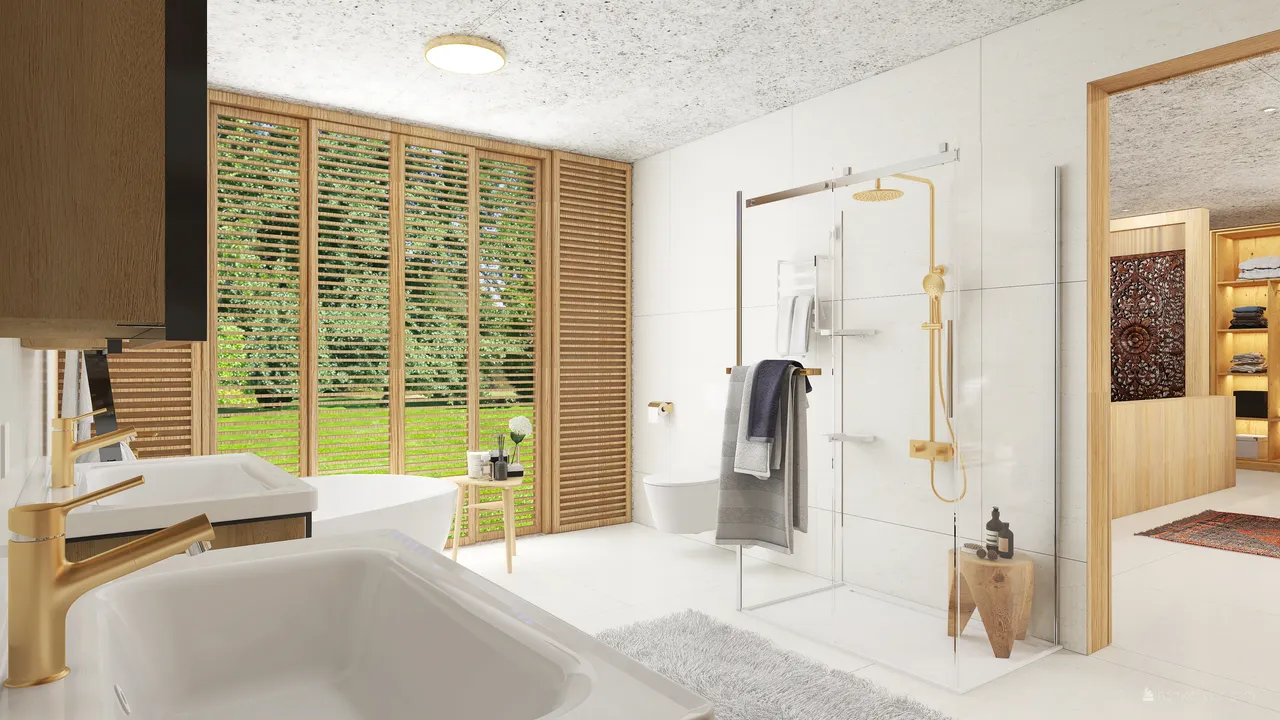 StyleOther Traditional Asian TropicalTheme Harmony ColorScemeOther Beige 3d design renderings