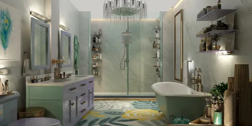 Serenity Oasis Bathroom; Dedicated to Shalima. 
