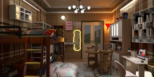Dorm room in University 