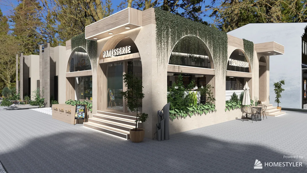 #BakeryContest - Patisserie 3d design renderings