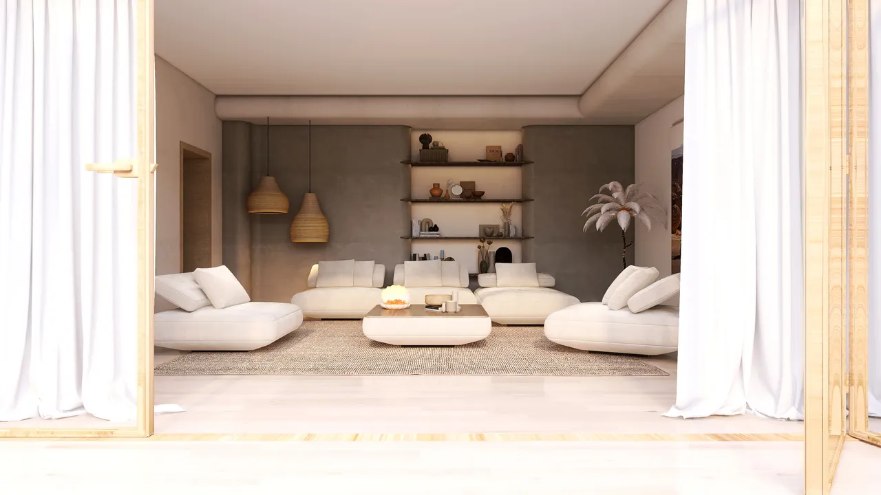 Desierto 3d design renderings