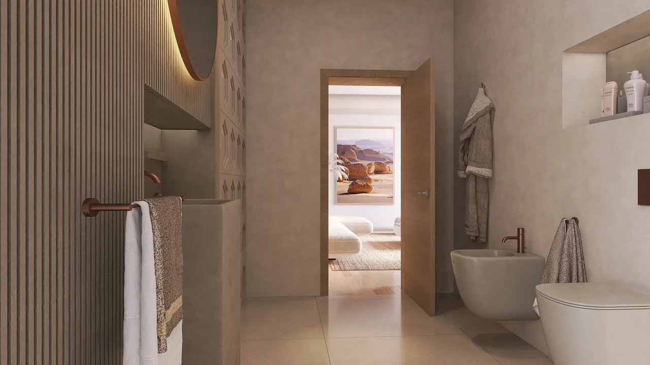 Desierto 3d design renderings