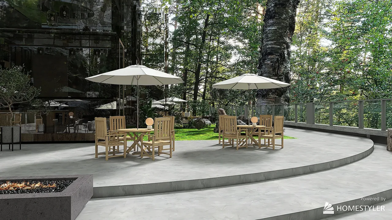 #CafeContest DeepForest 3d design renderings