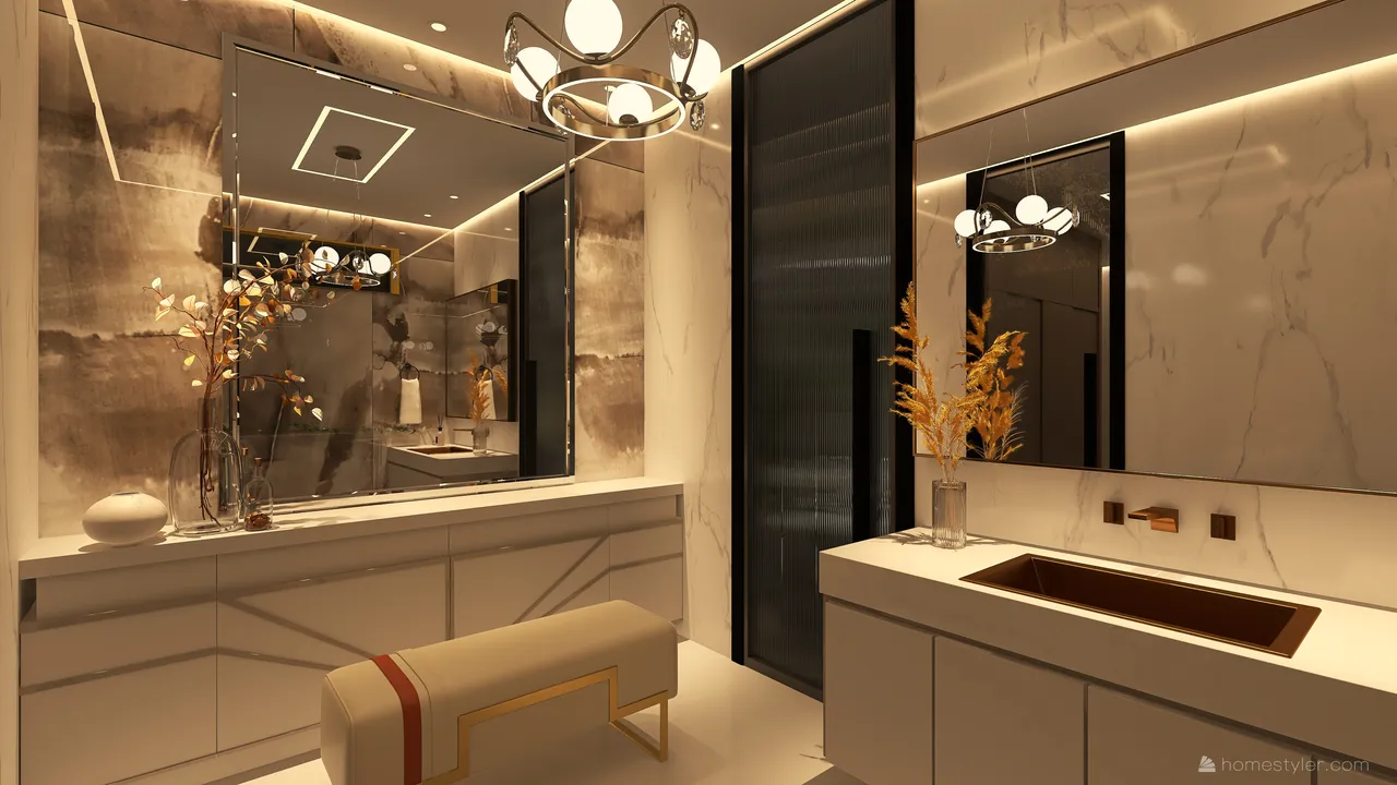 #HSDA2021Residential Unusual yellow 3d design renderings