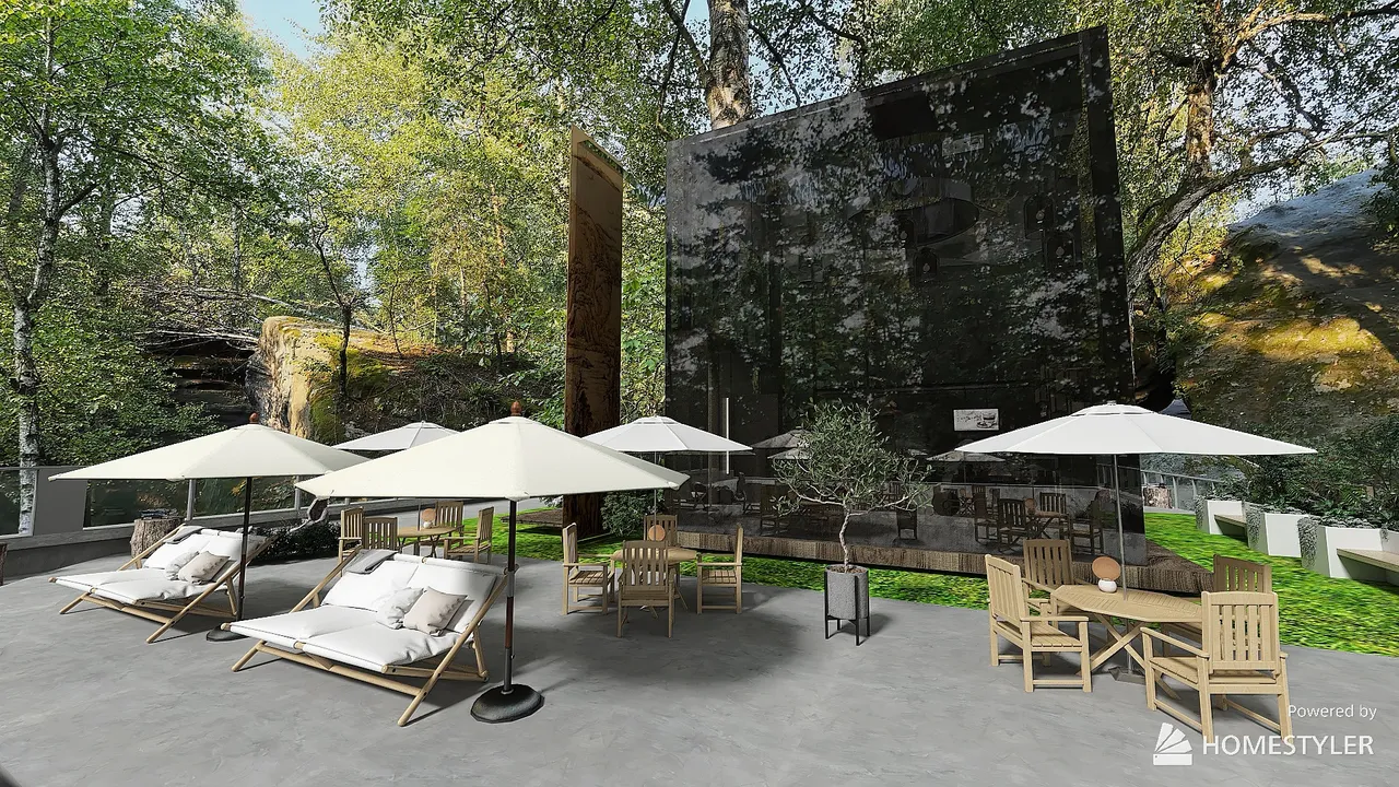 #CafeContest DeepForest 3d design renderings