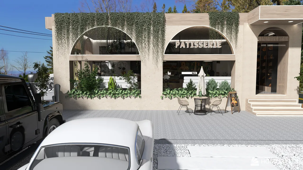 #BakeryContest - Patisserie 3d design renderings