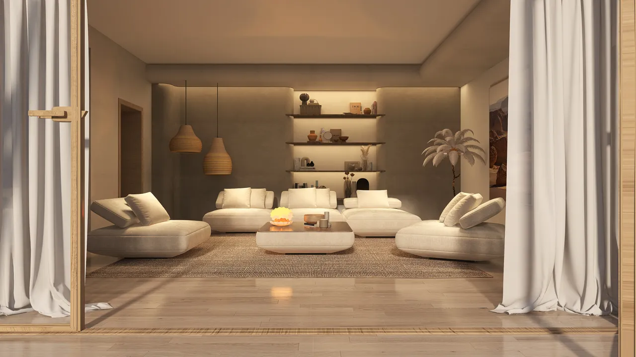 Desierto 3d design renderings