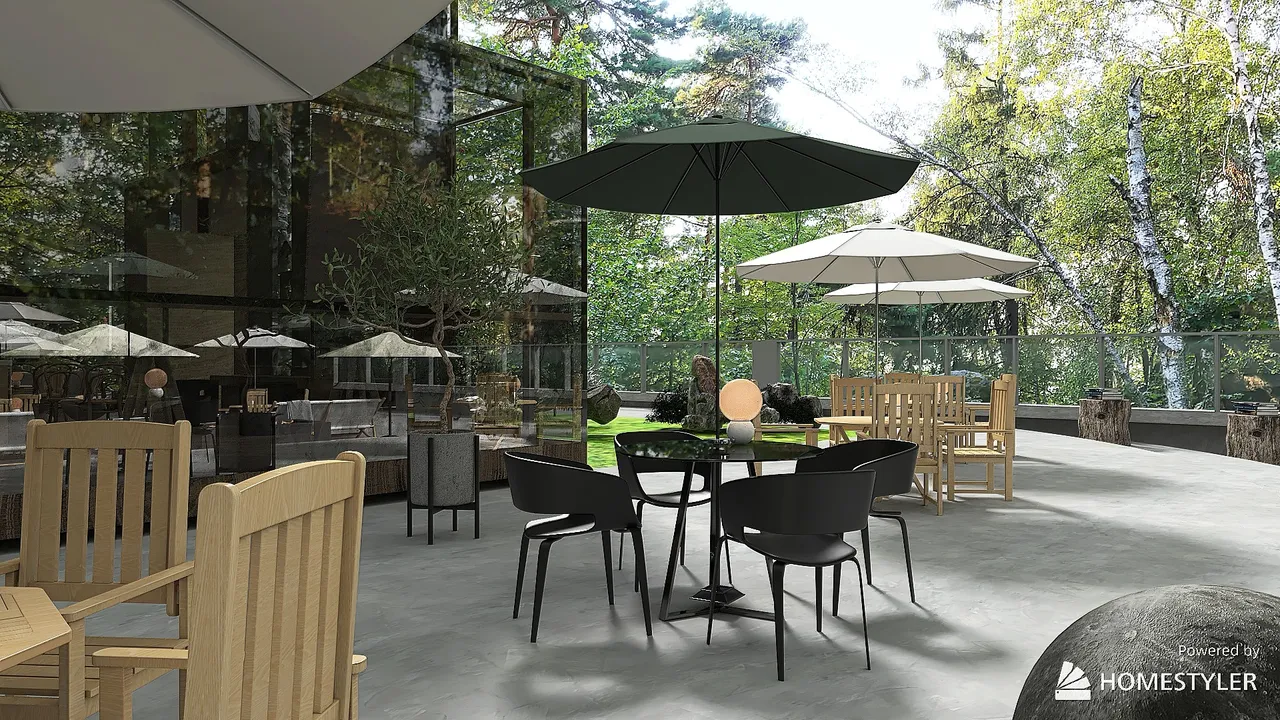 #CafeContest DeepForest 3d design renderings