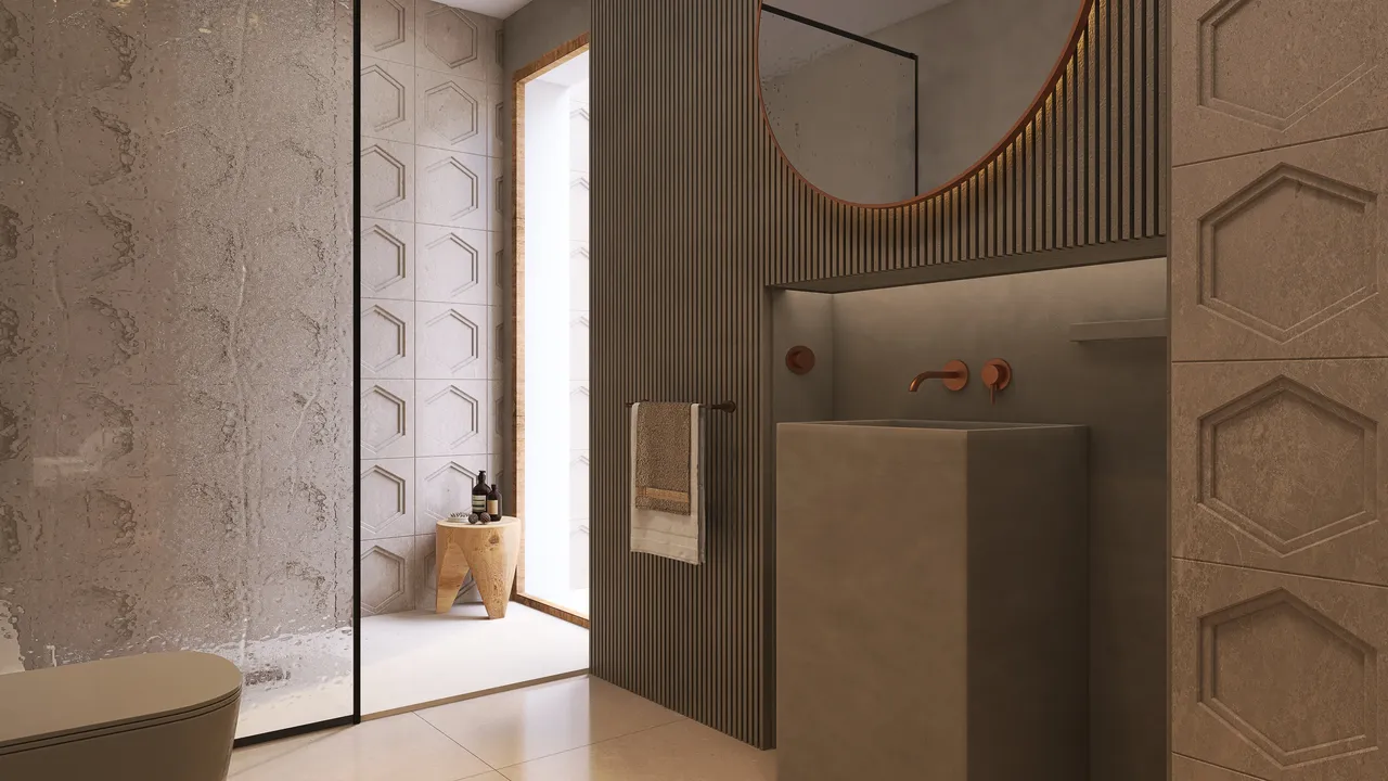 Desierto 3d design renderings