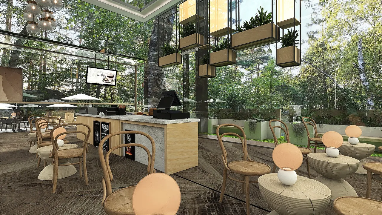 #CafeContest DeepForest 3d design renderings