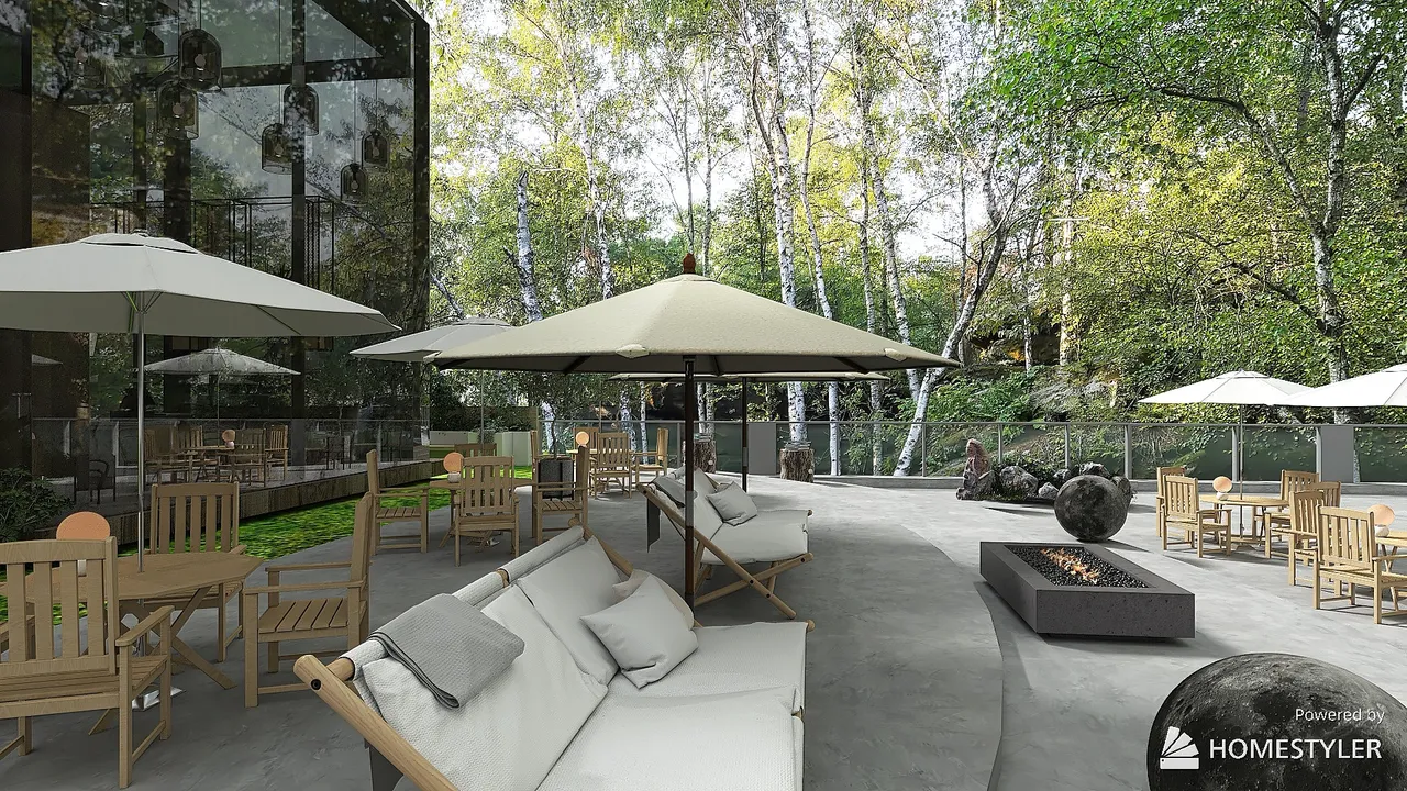 #CafeContest DeepForest 3d design renderings