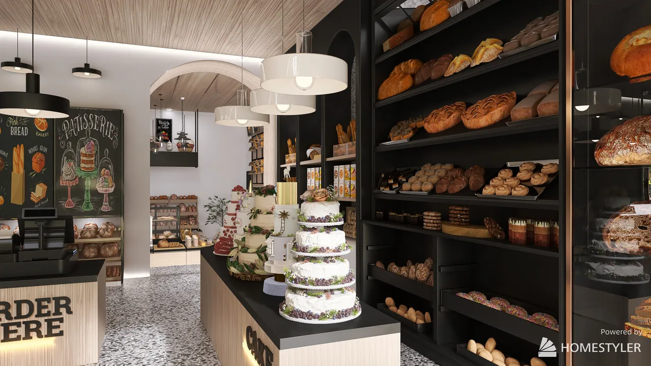 #BakeryContest - Patisserie 3d design renderings