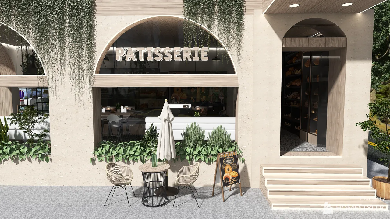 #BakeryContest - Patisserie 3d design renderings