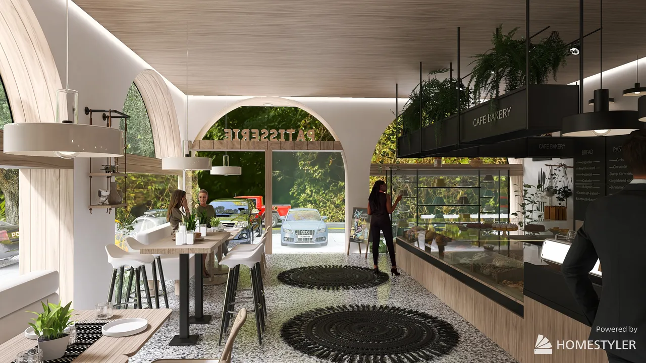 #BakeryContest - Patisserie 3d design renderings
