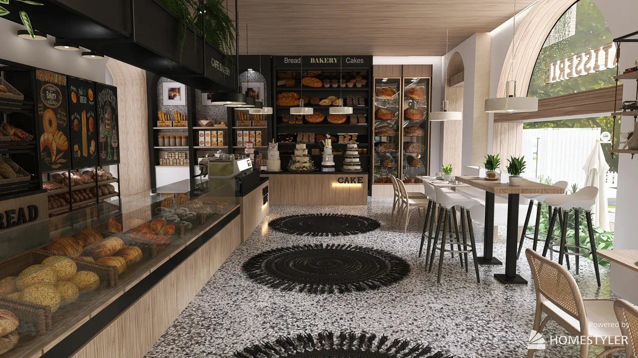 #BakeryContest - Patisserie 3d design renderings