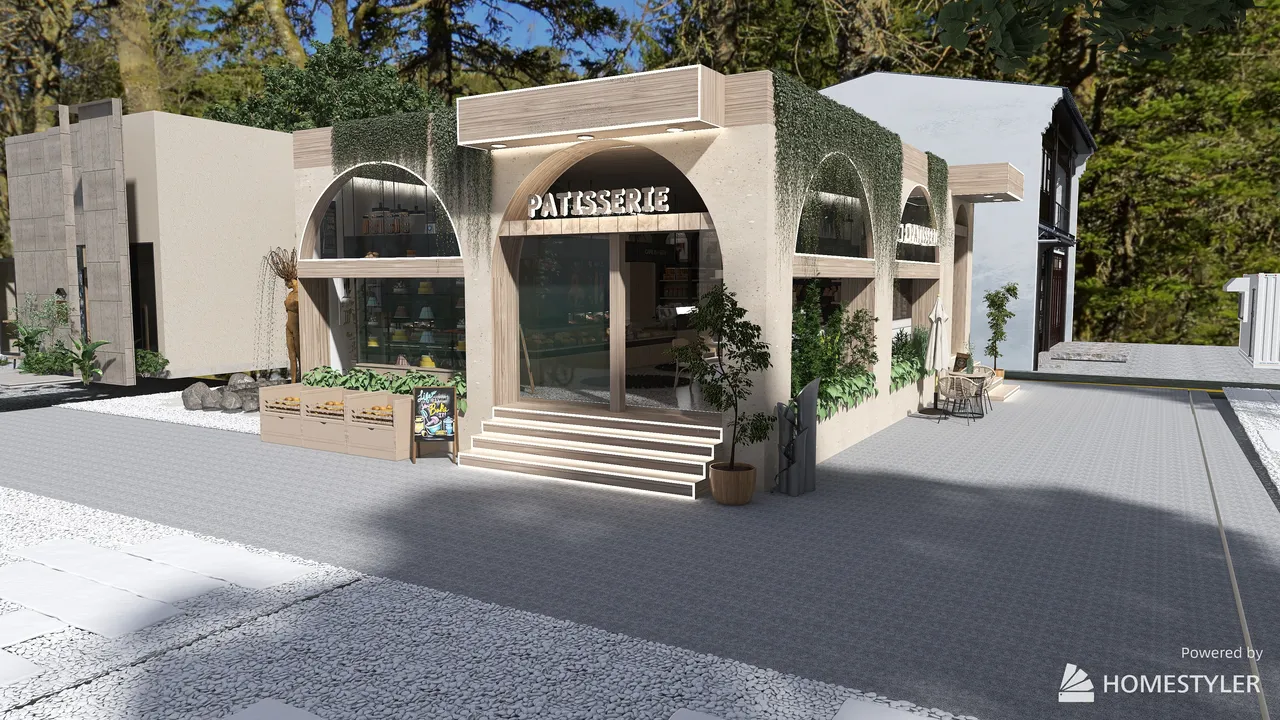 #BakeryContest - Patisserie 3d design renderings