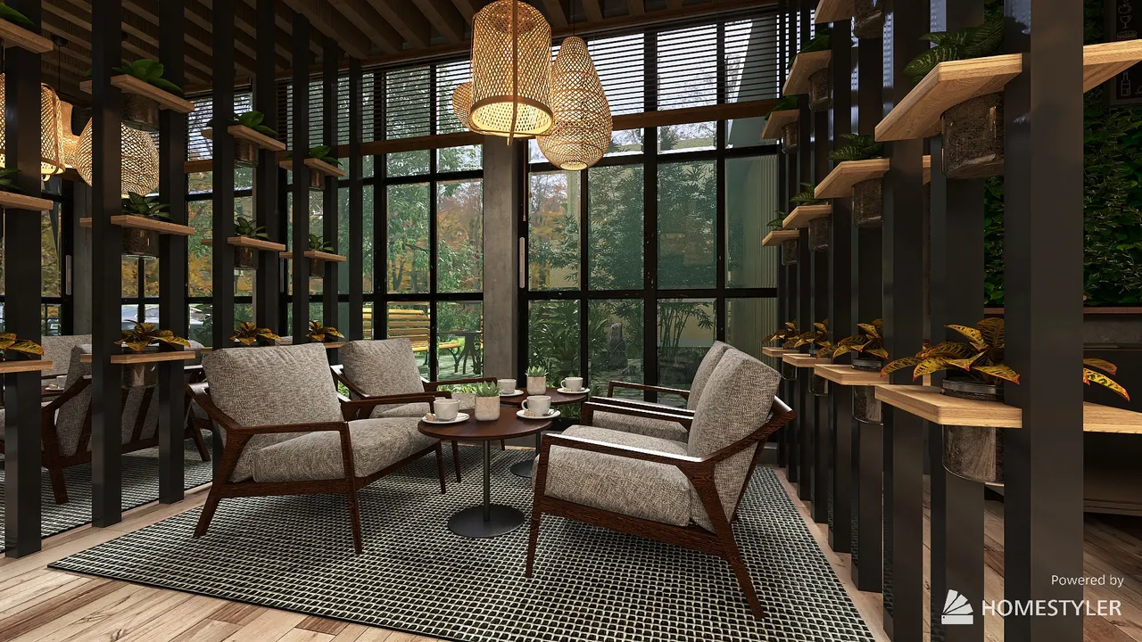 Modern Hallway 3d design renderings
