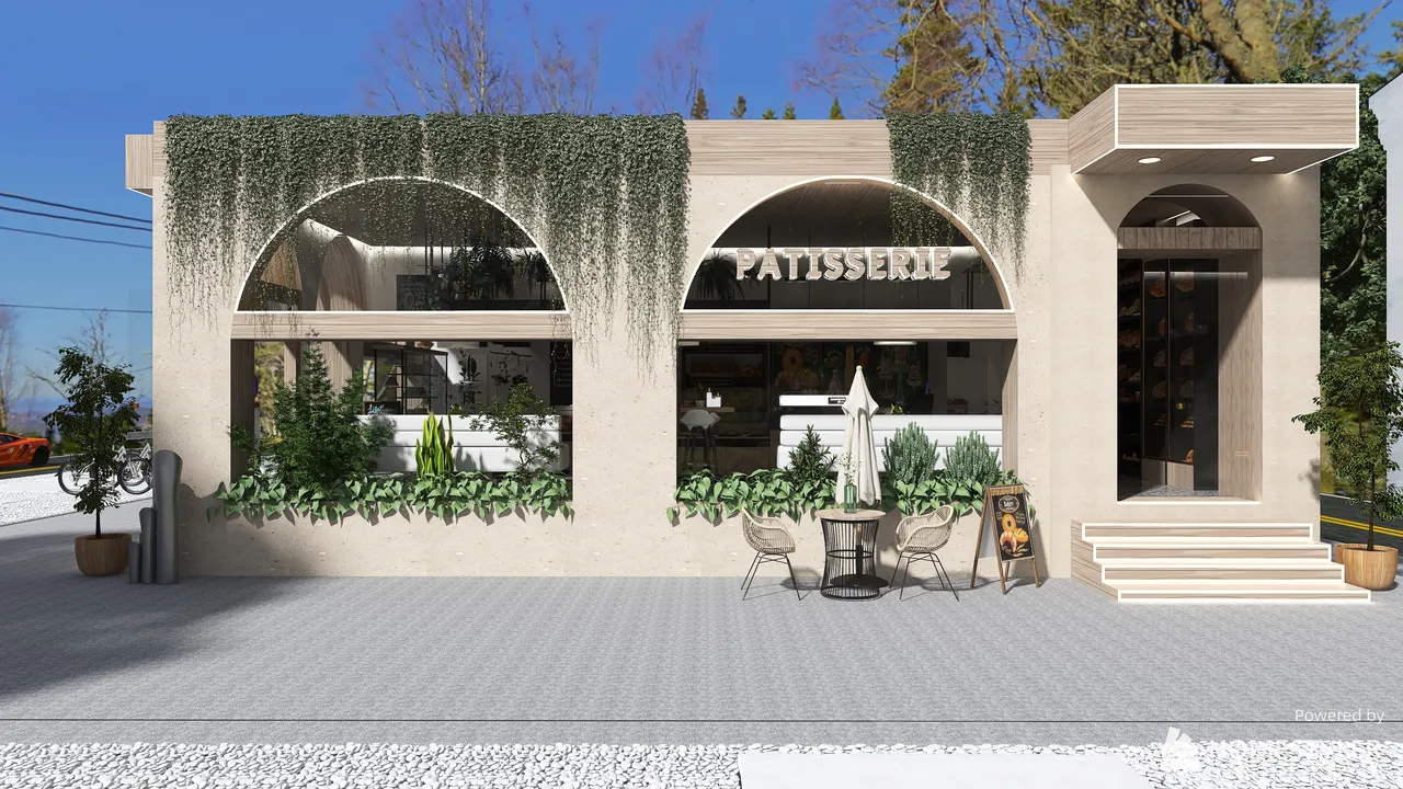 #BakeryContest - Patisserie 3d design renderings