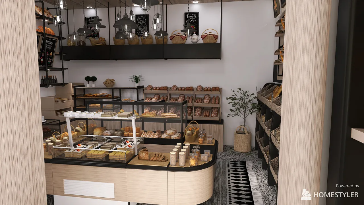 #BakeryContest - Patisserie 3d design renderings