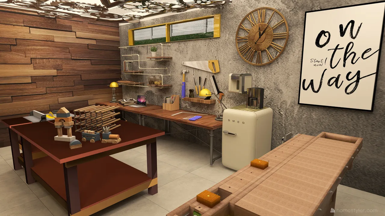 #HSDA2021Residential Unusual yellow 3d design renderings