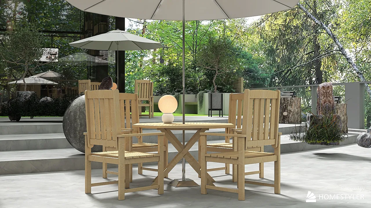#CafeContest DeepForest 3d design renderings