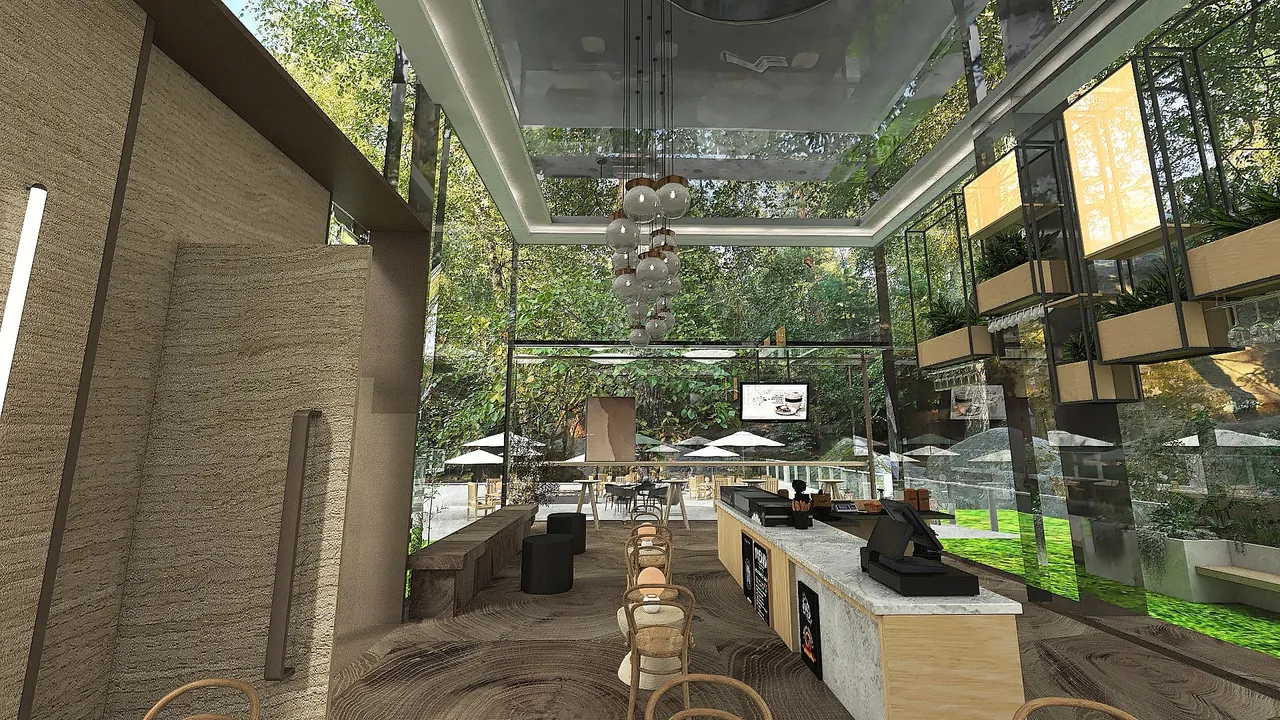 #CafeContest DeepForest 3d design renderings