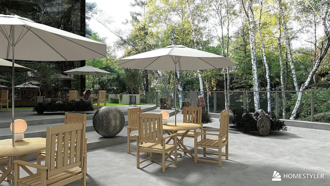 #CafeContest DeepForest 3d design renderings